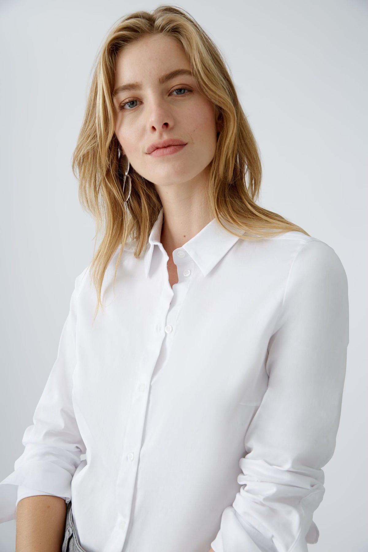 SPLURGE-Blouse Optic White