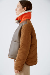 SPLURGE-Coat Brown Camel