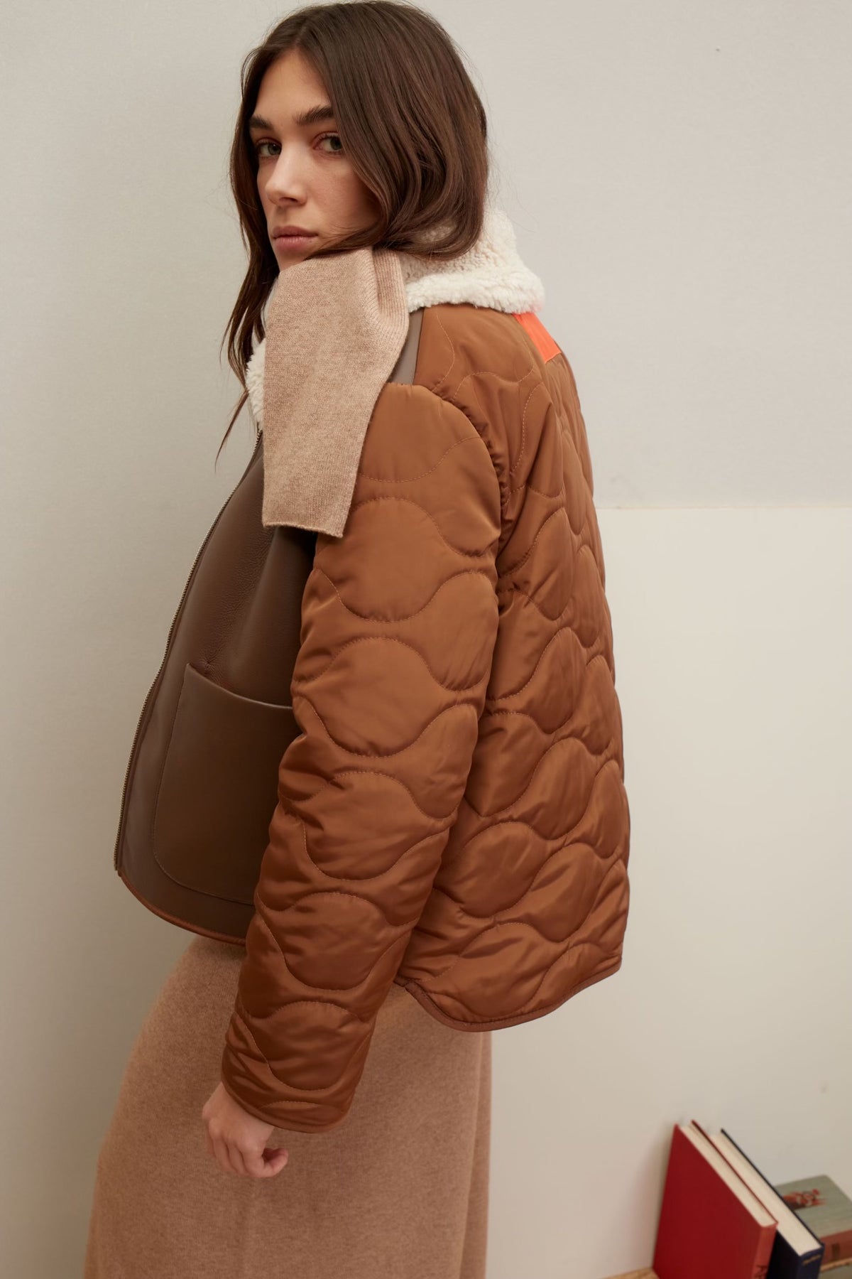 SPLURGE-Coat Brown Camel