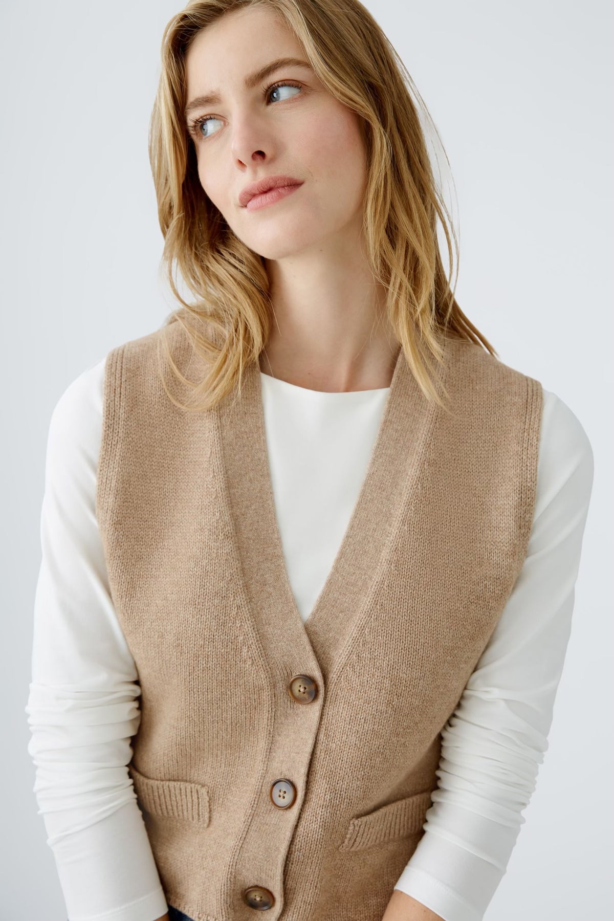 SPLURGE-Vest Beige