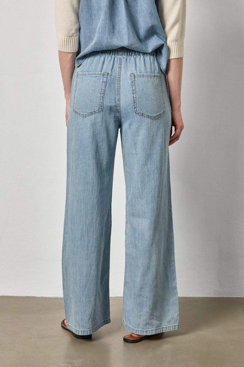 LILLA P-Denim Pant Blue Wash