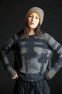 SPLURGE-Painted Plaid Crew Shadow