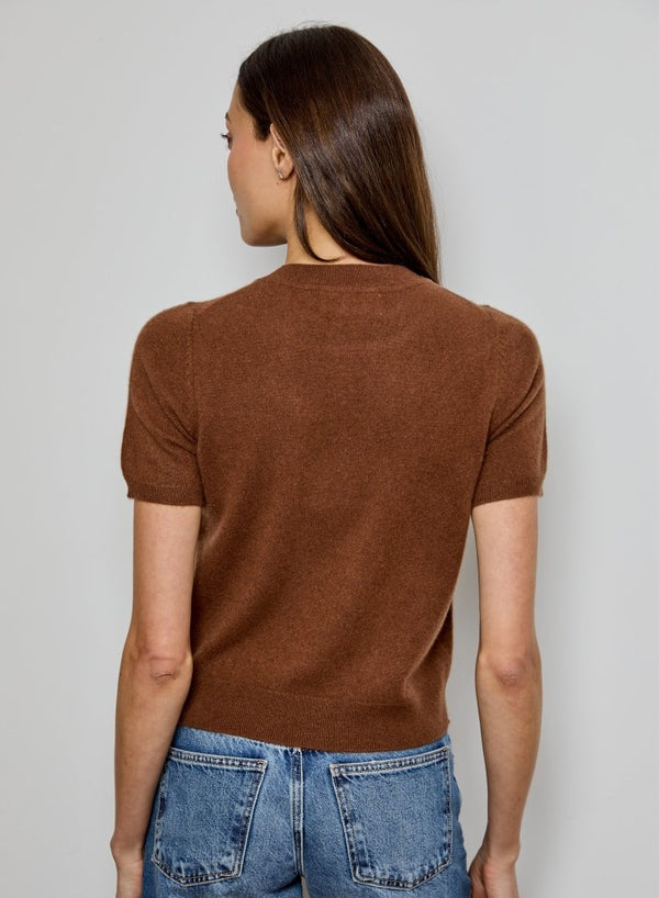 DESIGN HISTORY-Short Sleeve Argyle Sweater Syrup