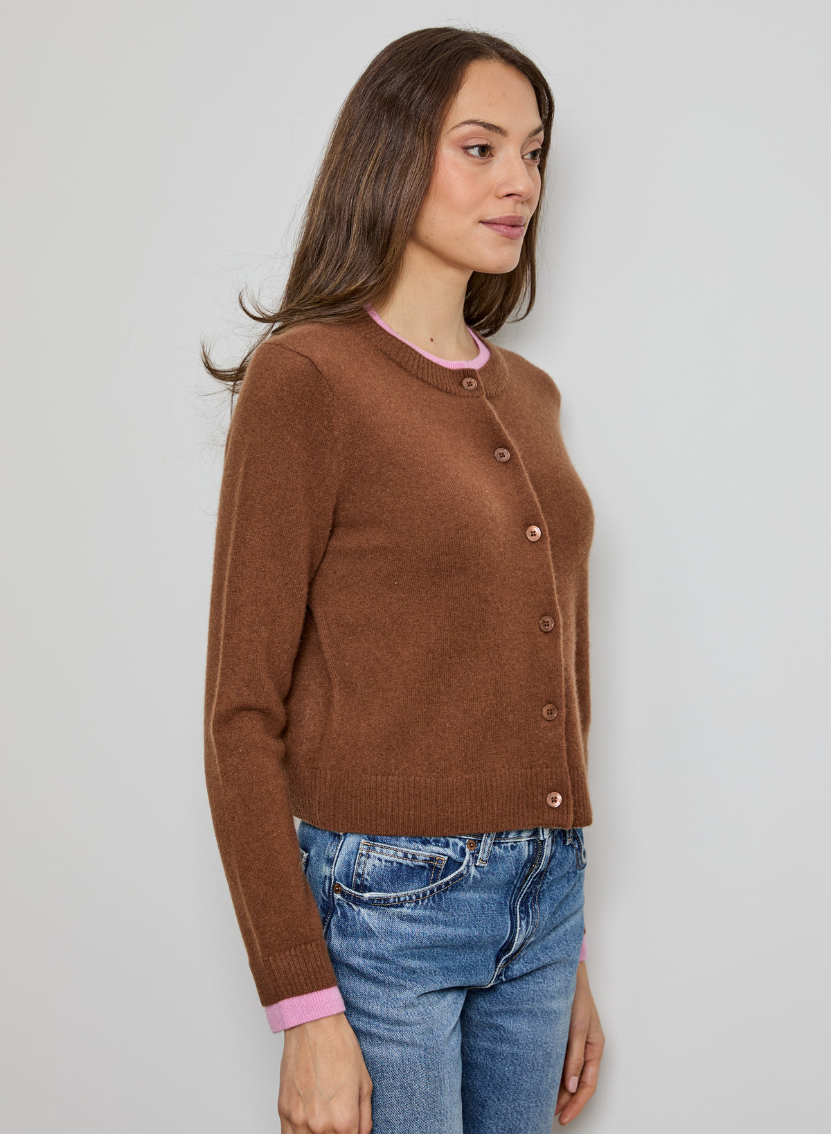 DESIGN HISTORY-Long Sleeve Contrast Syrup/Fore