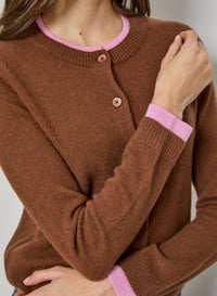 DESIGN HISTORY-Long Sleeve Contrast Syrup/Fore