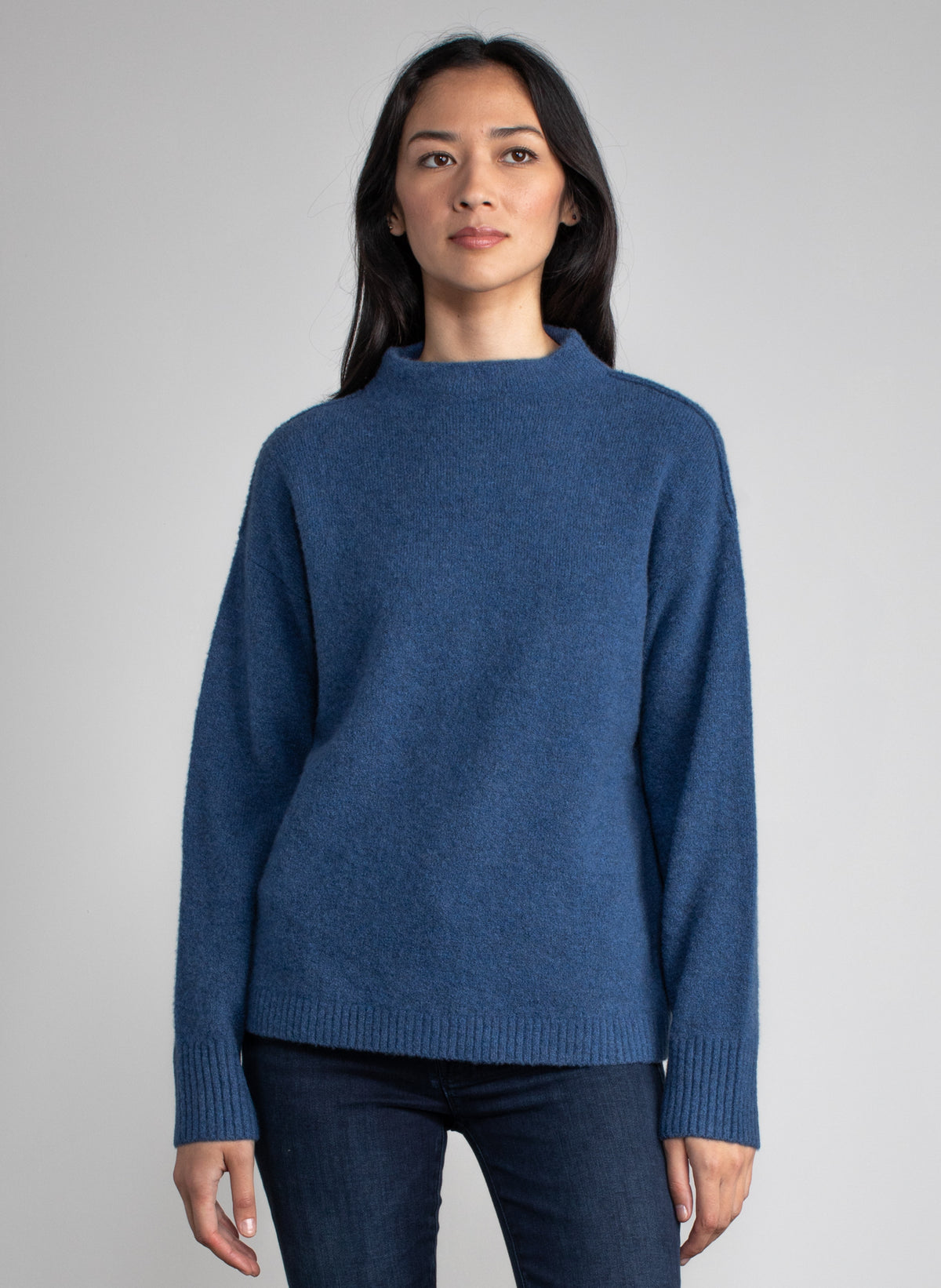 MARGARET O'LEARY- Charlotte Pullover Sapphire