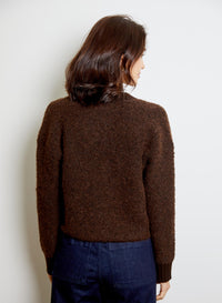 DH NEW YORK-Antonia Cardigan Chocolate