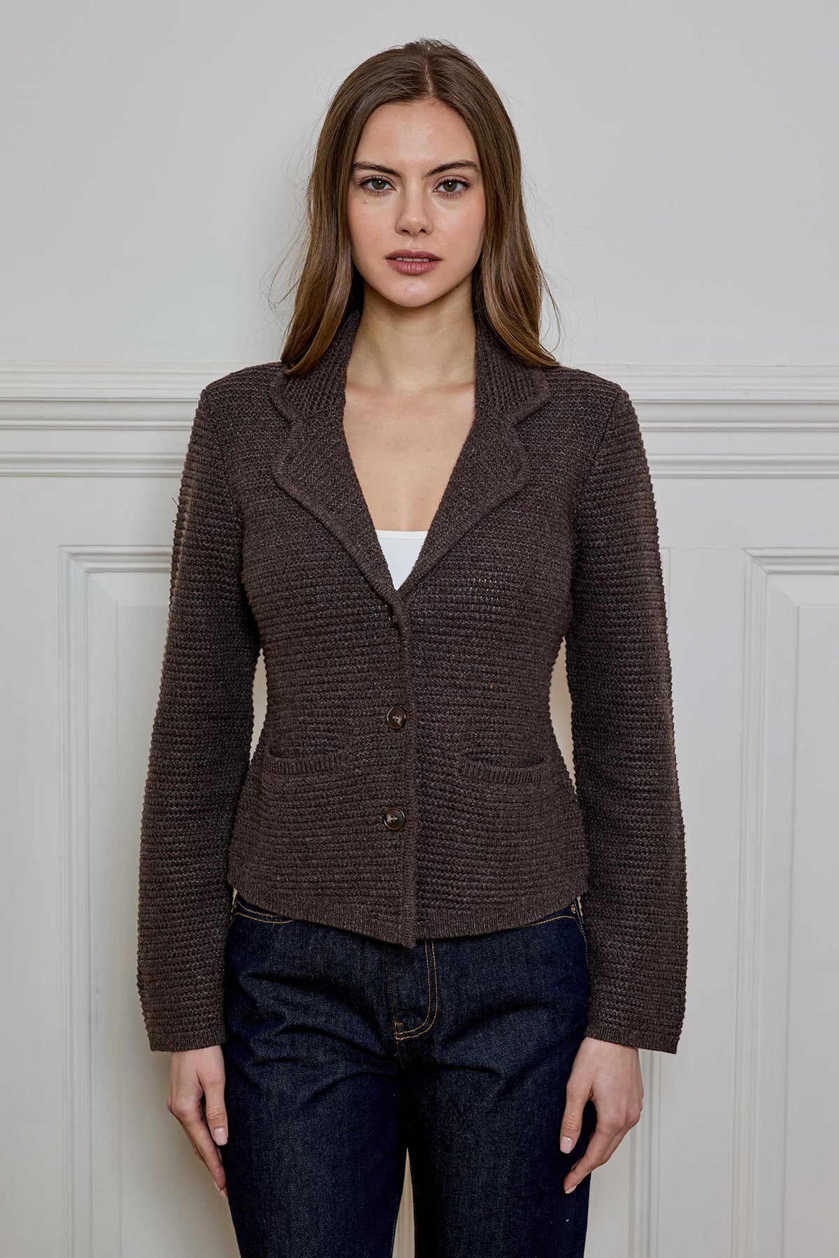 DH NEW YORK-Trish Blazer Molasses