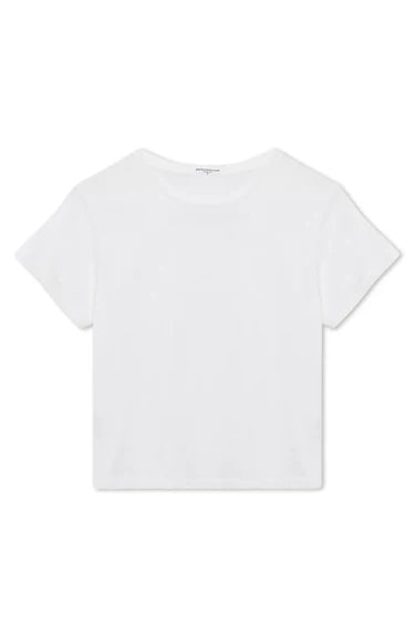 PERFECT WHITE TEE-Recycled Short Sleeve Fitted Tee