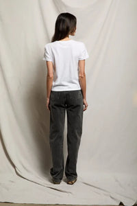 PERFECT WHITE TEE-Recycled Short Sleeve Fitted Tee