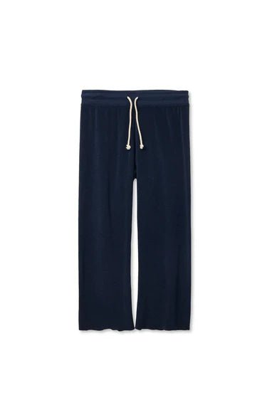 PERFECR WHITE TEE- Eliana Loop Terry Capri Pant