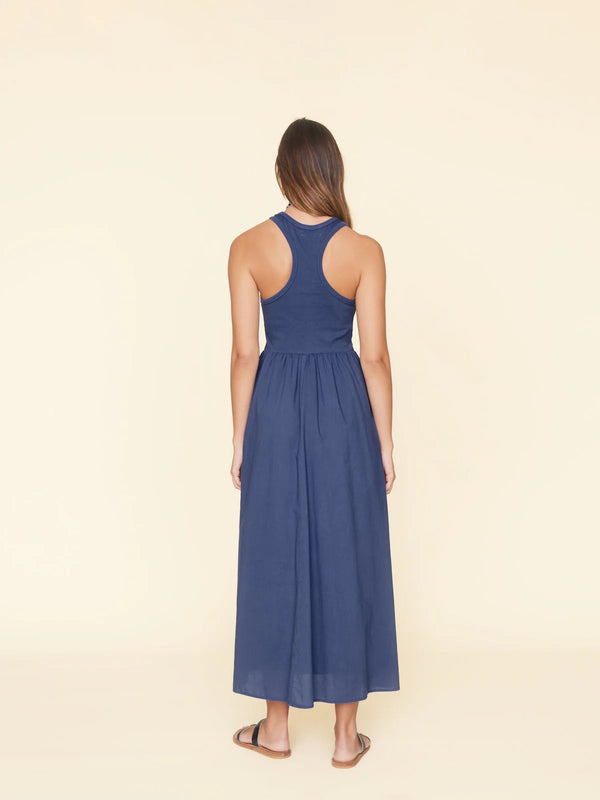 XIRENA- Flynn Dress Martin Blue