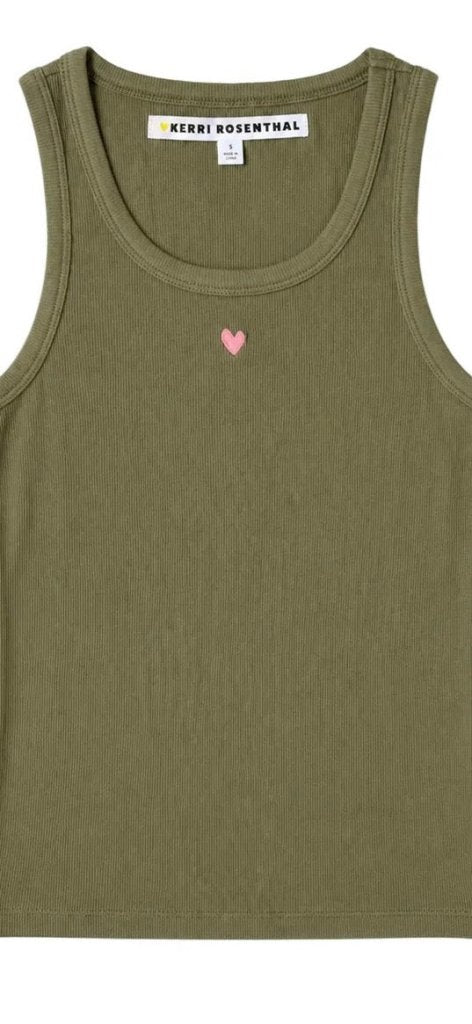 KERRI ROSENTHAL-KR Tank Army Green