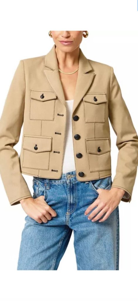 CENTRAL PARK WEST-Paulie 4PKT Jacket Khaki
