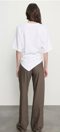 ENZA COSTA-Suiting Everywhere Pant Brown Heather