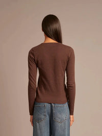 XIRENA-Crew Sweater Brazil Nut