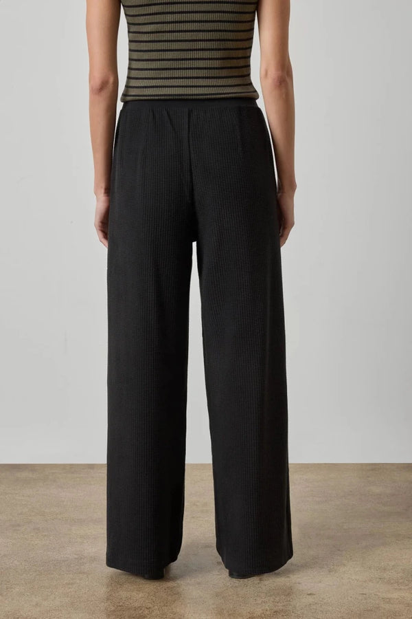 LILLA P-Full Length Pleated Pant Black