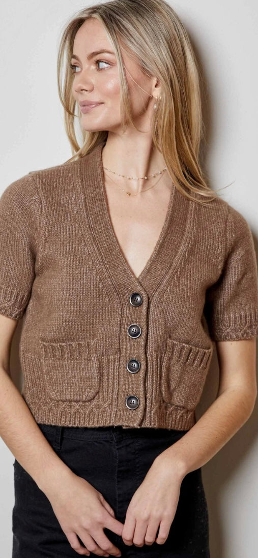 DH NEW YORK-Brynn Cardigan Umber