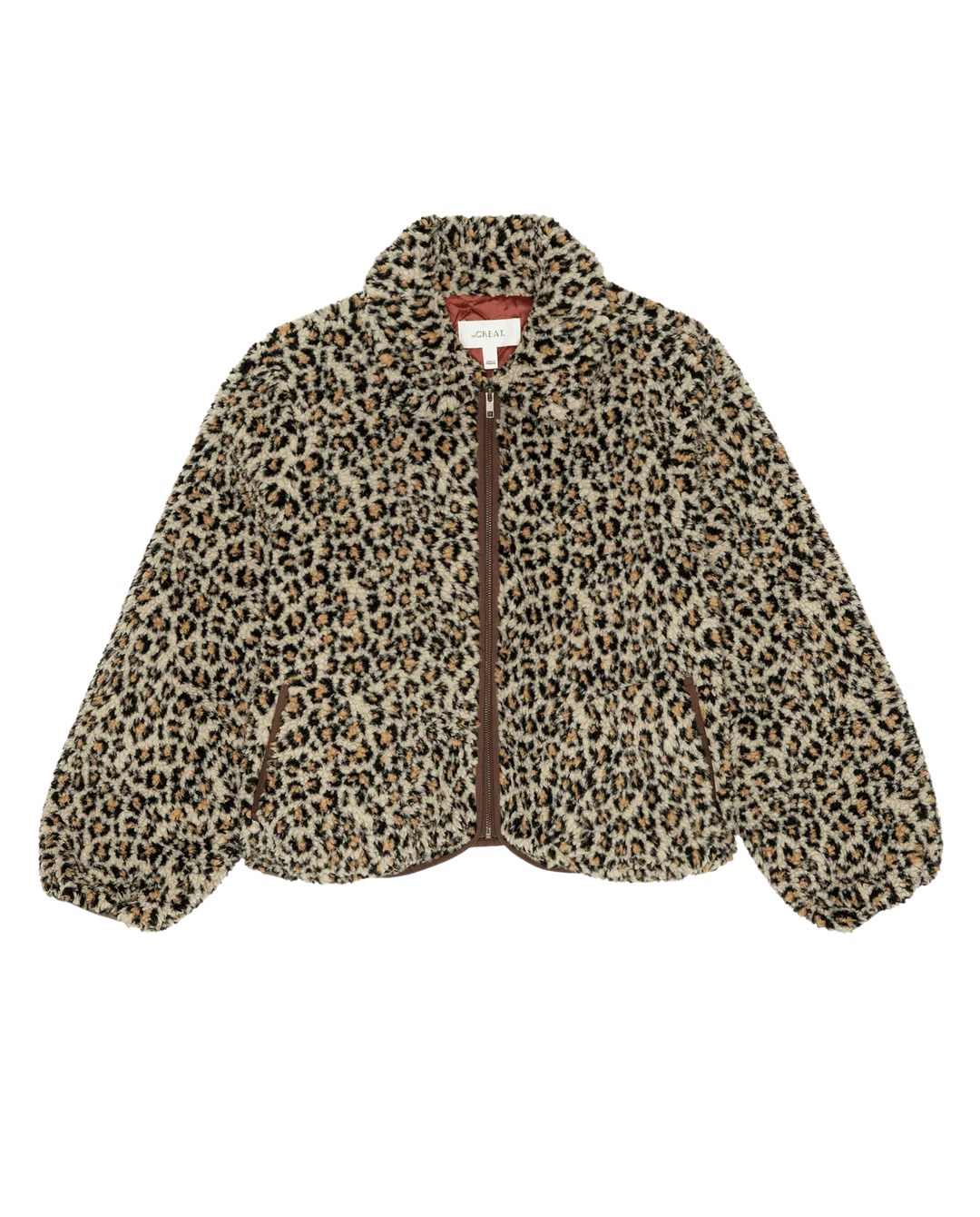 THE GREAT-The Vail Jacket Tan Leopard