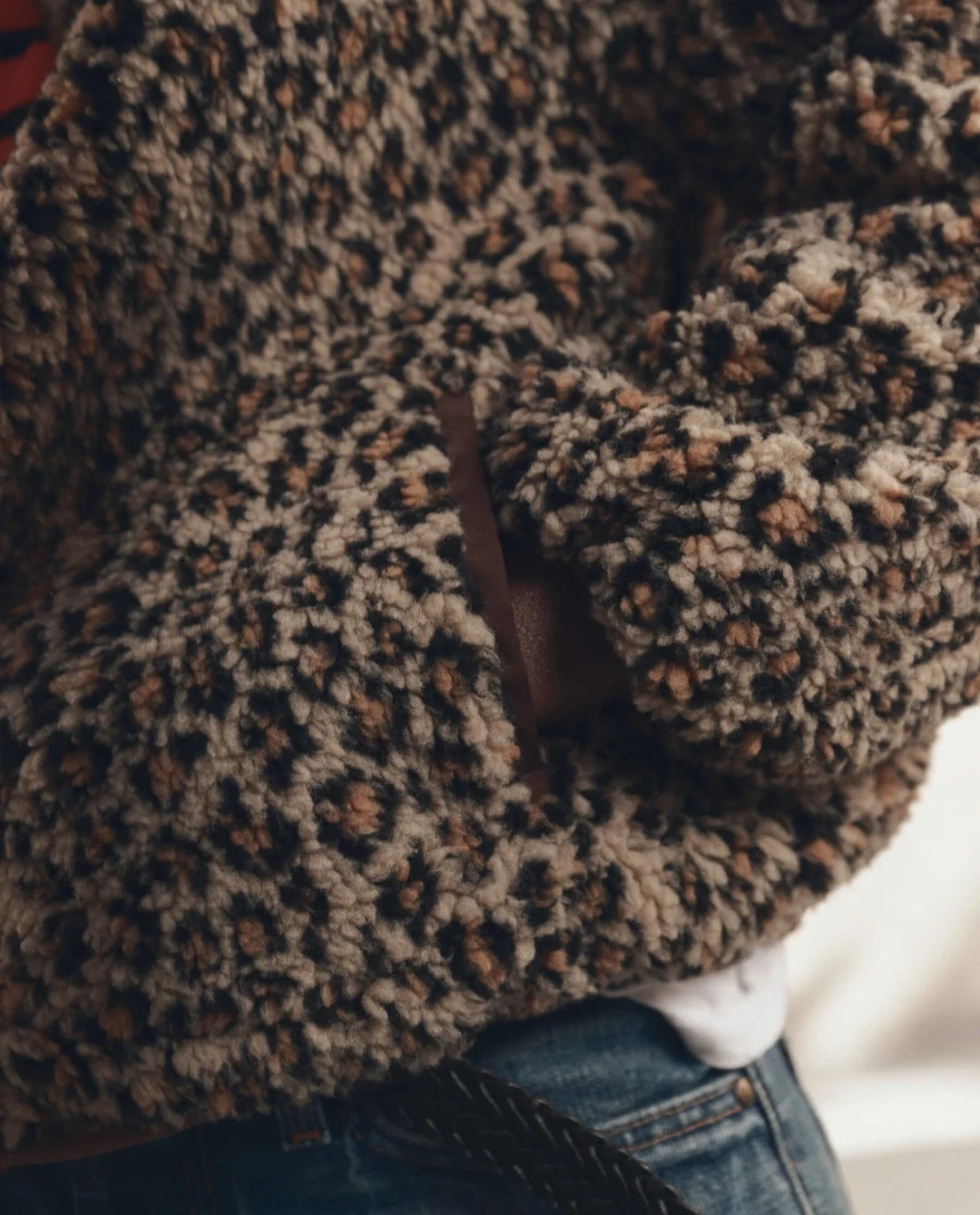 THE GREAT-The Vail Jacket Tan Leopard