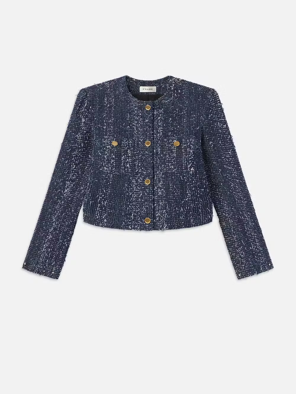 FRAME-Denim Boucle Jacket Magic