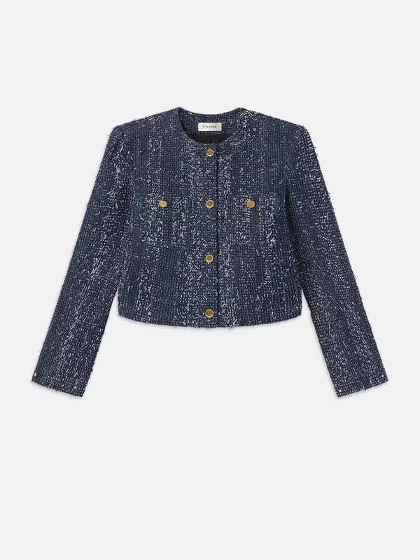 FRAME-Denim Boucle Jacket Magic