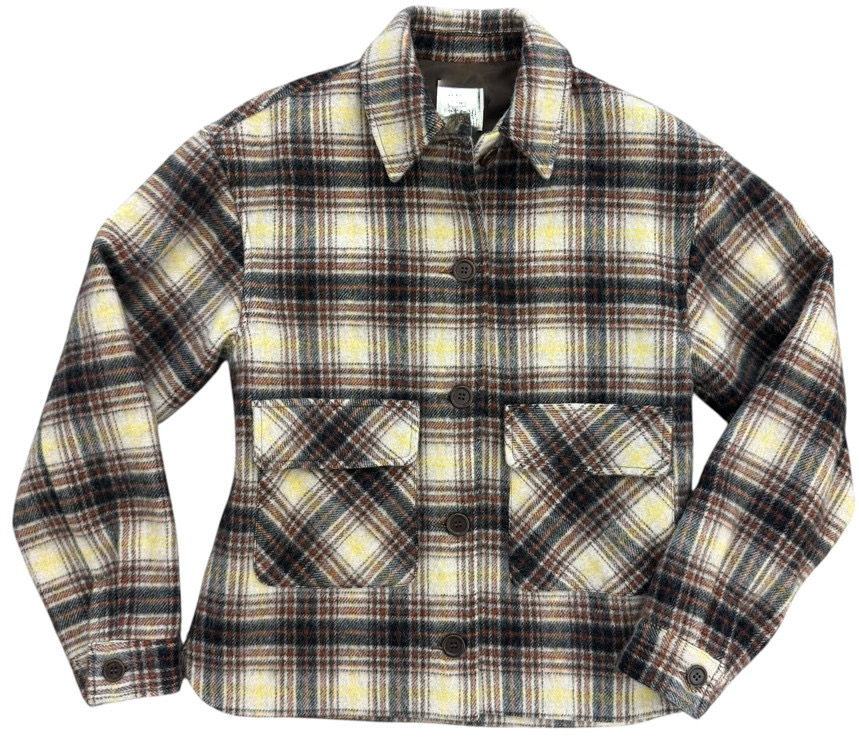 SPLURGE - Tabitha Jacket Cocoa Sky