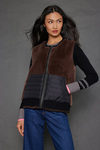 LISA TODD- Jet Setter Vest Coco Combo