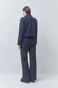 SUNCOO- Dexter Midnight Blue Short Jacket