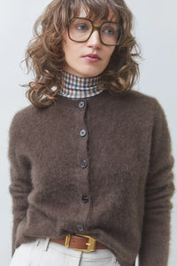 SUNCOO-Galina Plain Cafe Cardigan