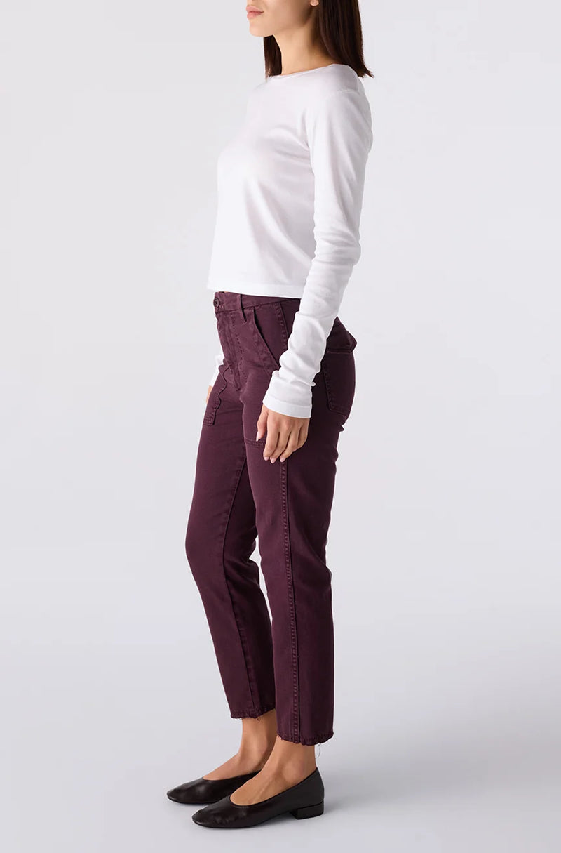 AMO-Easy Army Trouser Mulberry