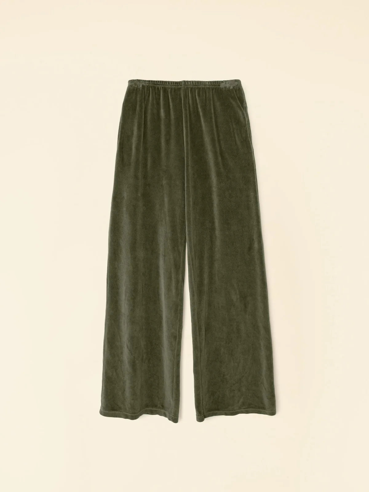 XIRENA-Mavis Velour Sweatpant Olivine