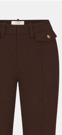 FRAME-The Reboot Trouser Sculpted Seam Americano