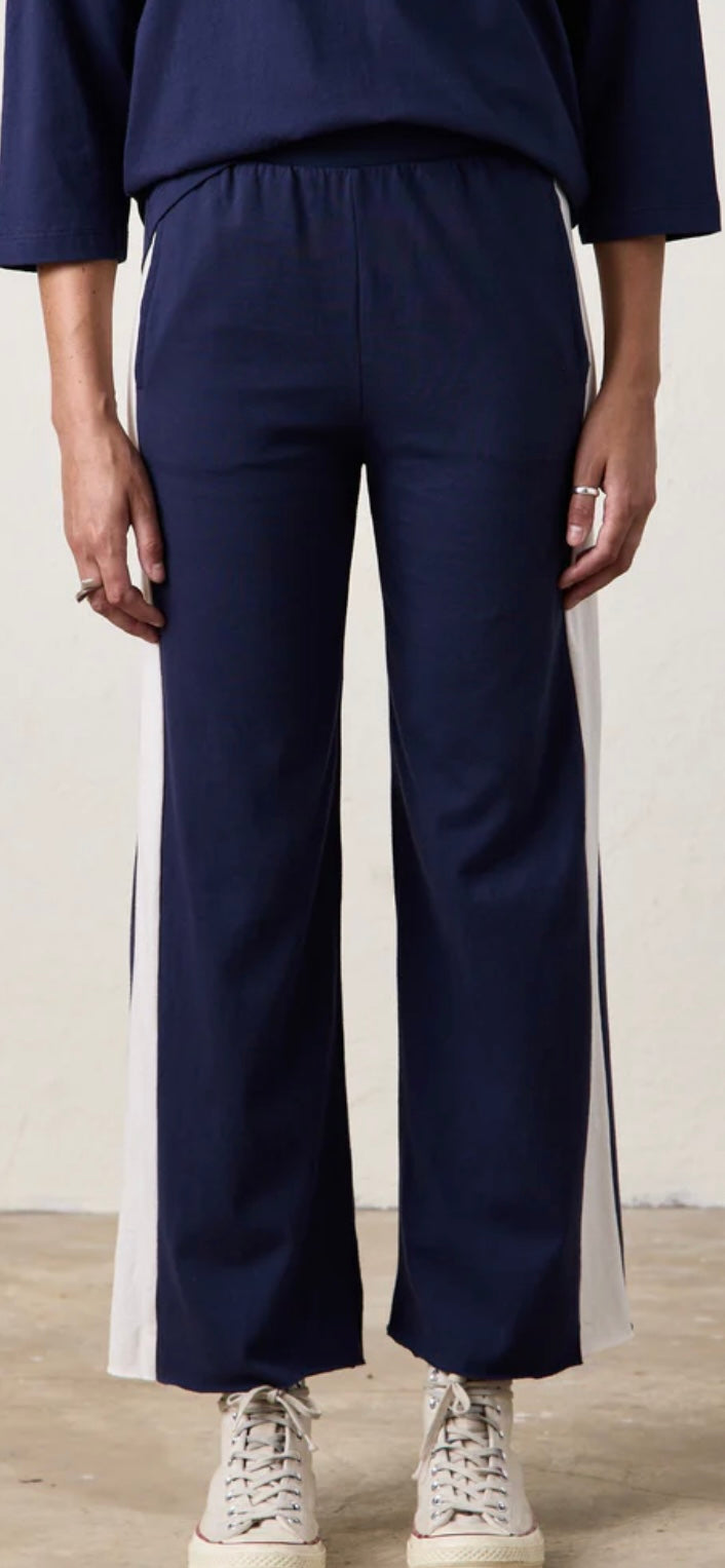 NSF-Riley Sports Pants Navy/Ivory