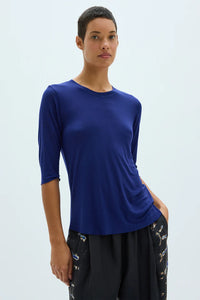 RAQUEL ALLEGRA-Kipp Tee Navy