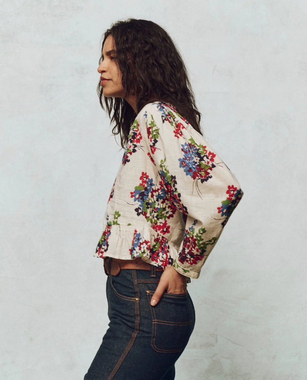 THE GREAT-The Sicily Top Oasis Floral