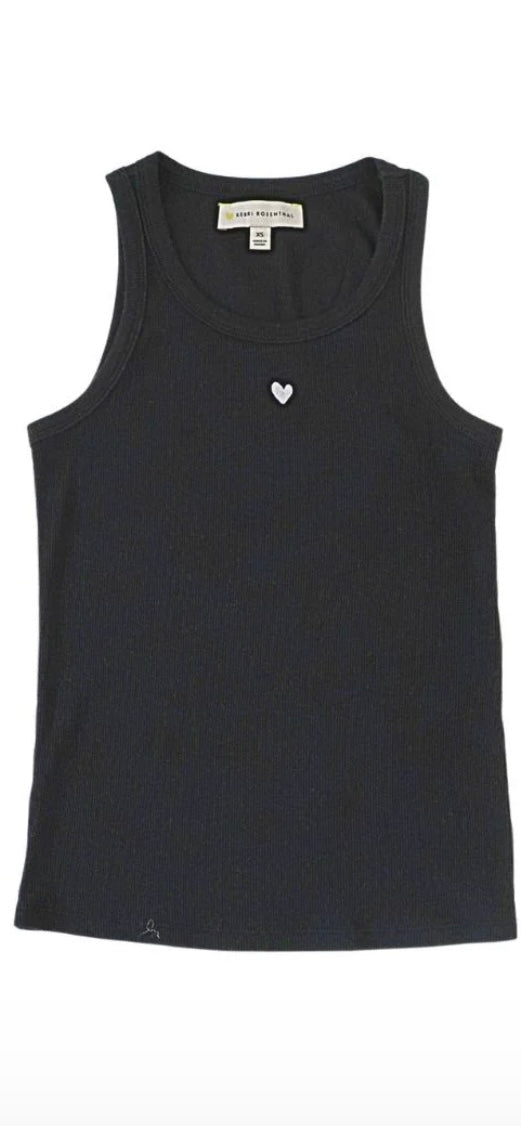 KERRI ROSENTHAL-KR Tank Black