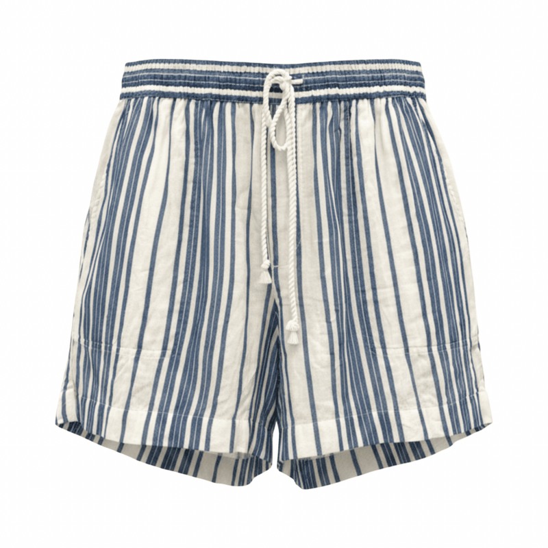 DYLAN-Cabana Short White/Blue