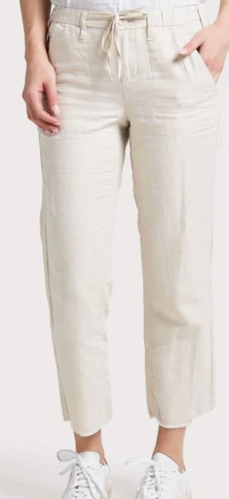 G1-Linen Cotton Vacation Pant Sand
