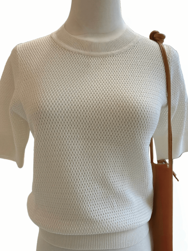 BRODIE-Summer Tee Ivory