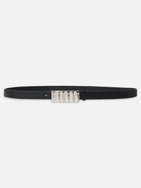 FRAME-Sculptural Belt Black