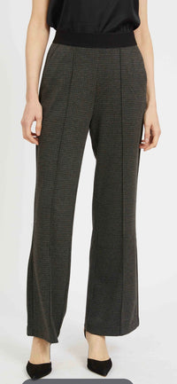 CABALLERO-Cory Pant in Grey Houndstooth Grey