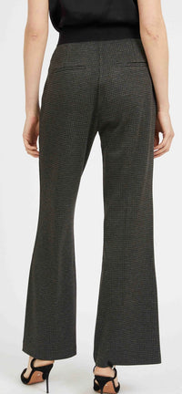 CABALLERO-Cory Pant in Grey Houndstooth Grey