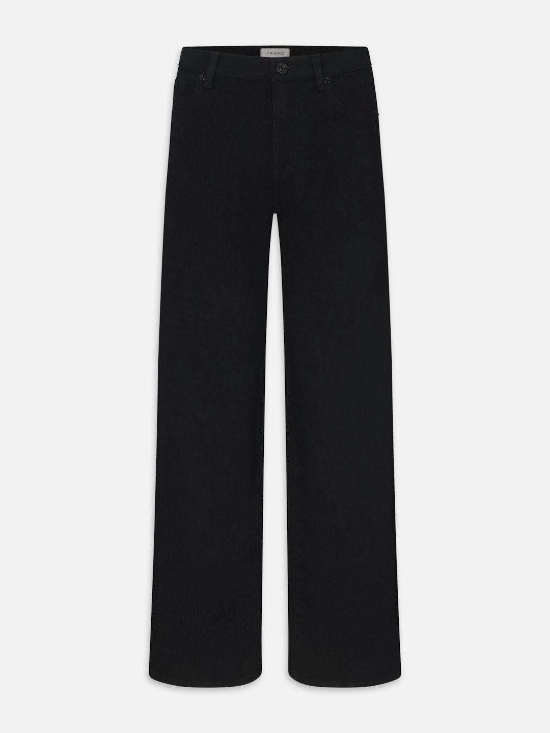 FRAME-Le Slim Palazzo Black