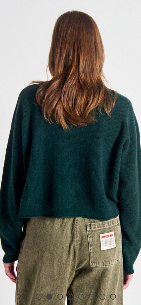 AMERICAN VINTAGE-Women's Jumper Raxow Black Marbled Cypress