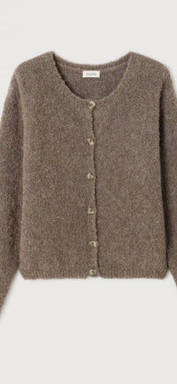 AMERICAN VINTAGE-Women's Cardigan Zolly Mole Melange