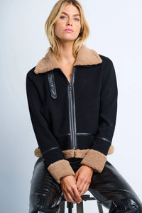 LISA TODD- The Motto Black/Camel