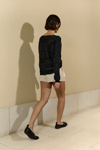 SITA MURT-Textured V-Neck Sweater