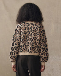 THE GREAT-The Windsor Cardigan Leopard