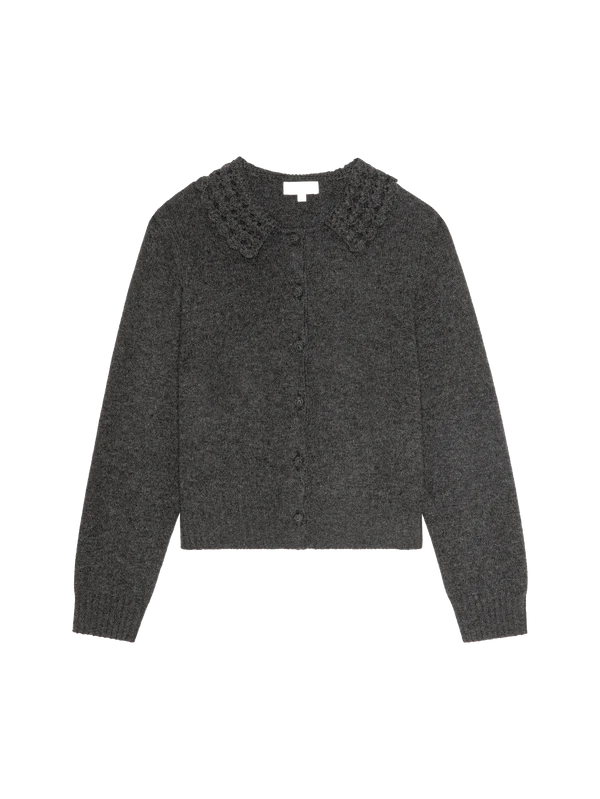 NATION-Addie Cardigan Hesther Charrcoal